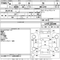 Daihatsu MIRA лот № 77085 оценка 3  с аукциона в Японии 2