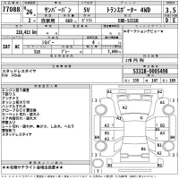 Subaru SAMBAR лот № 77088 оценка 3.5  с аукциона в Японии 2