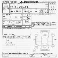 BMW MINI лот № 30370 оценка 3.5  с аукциона в Японии 9