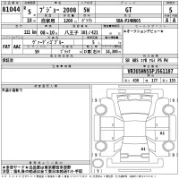 Peugeot 2008 лот № 81044 оценка 5  с аукциона в Японии 2
