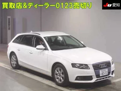 Audi A4  с аукциона в Японии
