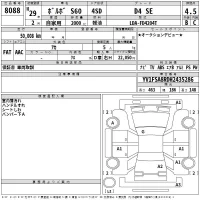 Volvo S60 лот № 8088 оценка 4.5  с аукциона в Японии 2
