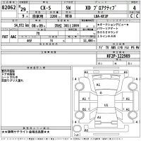 Mazda CX-5 лот № 82062 оценка 4  с аукциона в Японии 2