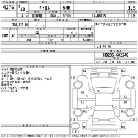 Mazda CAROL лот № 4276 оценка 3.5  с аукциона в Японии 2