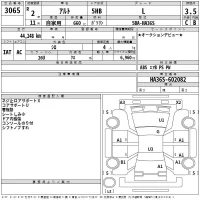 Suzuki ALTO лот № 3065 оценка 3.5  с аукциона в Японии 2