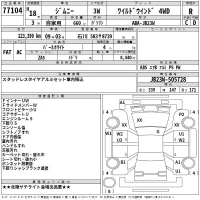Suzuki JIMNY лот № 77104 оценка R  с аукциона в Японии 2