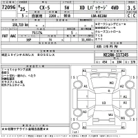 Mazda CX-5 лот № 72096 оценка 3.5  с аукциона в Японии 2