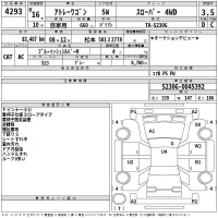 Daihatsu Atrai Wagon лот № 4293 оценка 3.5  с аукциона в Японии 2