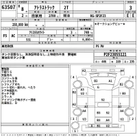 Nissan ATLAS лот № 63507 оценка 3  с аукциона в Японии 2