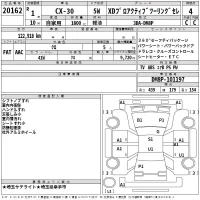 Mazda CX-30 лот № 20162 оценка 4  с аукциона в Японии 2