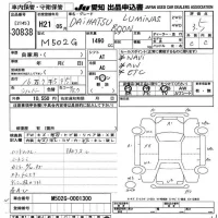 Daihatsu Boon лот № 30838 оценка 3.5  с аукциона в Японии 9