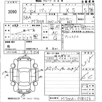 Toyota PASSO лот № 3090 оценка 3.5  с аукциона в Японии 5