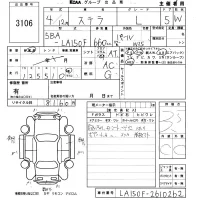 Subaru STELLA лот № 3106 оценка 3.5  с аукциона в Японии 5