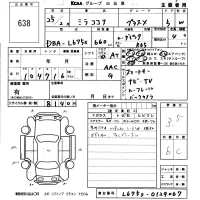 Daihatsu MIRA лот № 638 оценка 3.5  с аукциона в Японии 5