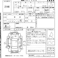 Subaru SAMBAR лот № 2146 оценка R  с аукциона в Японии 5