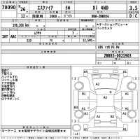 Toyota ESQUIRE лот № 70090 оценка 3.5  с аукциона в Японии 2