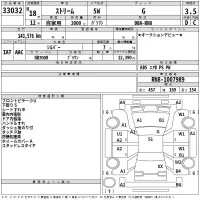 Honda STREAM лот № 33032 оценка 3.5  с аукциона в Японии 2