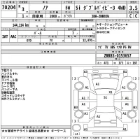 Toyota NOAH лот № 70204 оценка 3.5  с аукциона в Японии 2