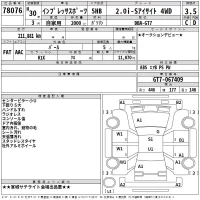 Subaru IMPREZA лот № 78076 оценка 3.5  с аукциона в Японии 2
