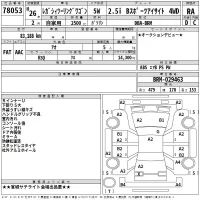 Subaru LEGACY лот № 78053 оценка RA  с аукциона в Японии 2