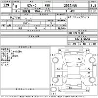 Nissan CEFIRO лот № 129 оценка 3.5  с аукциона в Японии 2
