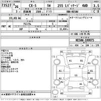 Mazda CX-5 лот № 73527 оценка 3.5  с аукциона в Японии 2