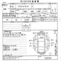 Honda ACTY TRUCK лот № 90013 оценка 3.5  с аукциона в Японии 9