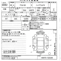 Suzuki ALTO лот № 50062 оценка R  с аукциона в Японии 10