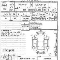 Toyota ALPHARD лот № 30075 оценка 4.5  с аукциона в Японии 10