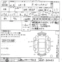 Mazda CX-8 лот № 30148 оценка 3.5  с аукциона в Японии 10