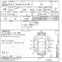 Nissan NV200 лот № 30159 оценка R  с аукциона в Японии 10