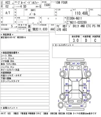 Nissan SYLPHY лот № 4007 оценка 3  с аукциона в Японии 5