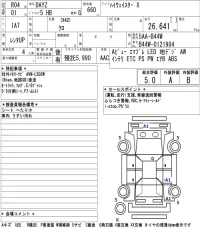 Nissan DAYZ лот № 3008 оценка 5  с аукциона в Японии 5