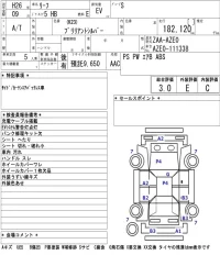 Nissan LEAF лот № 4006 оценка 3  с аукциона в Японии 5