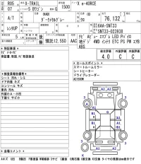 Nissan X-TRAIL лот № 6594 оценка 4  с аукциона в Японии 5