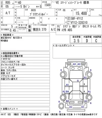 Nissan AD лот № 8504 оценка 3.5  с аукциона в Японии 5