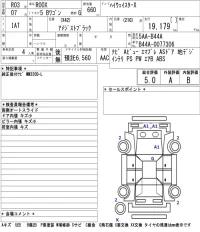 Nissan ROOX лот № 3007 оценка 5  с аукциона в Японии 2