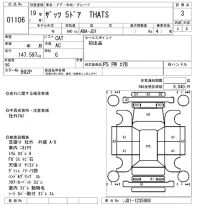 Honda THATS лот № 1106 оценка 3  с аукциона в Японии 8