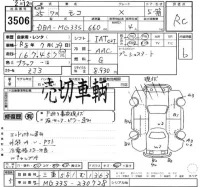 Nissan MOCO лот № 3506 оценка RC  с аукциона в Японии 2