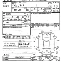 Honda LIFE лот № 3021 оценка 3.5  с аукциона в Японии 10