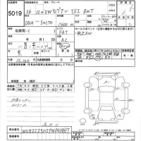 Volkswagen TIGUAN лот № 5019 оценка 3.5  с аукциона в Японии 6
