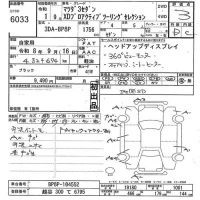 Mazda MAZDA3 лот № 6033 оценка 3  с аукциона в Японии 11