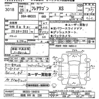 Mazda FLAIR WAGON лот № 3018 оценка 3.5  с аукциона в Японии 10