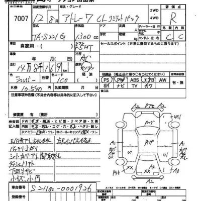 Daihatsu ATRAI SEVEN  с аукциона в Японии