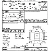 Daihatsu MOVE лот № 7016 оценка R  с аукциона в Японии 2