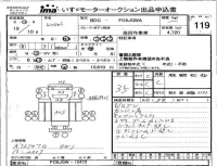 Hino RANGER лот № 119 оценка 3.5  с аукциона в Японии 4