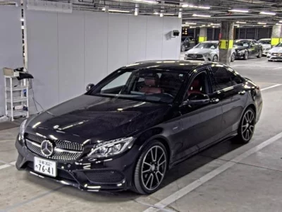 Mercedes-Benz C CLASS  с аукциона в Японии