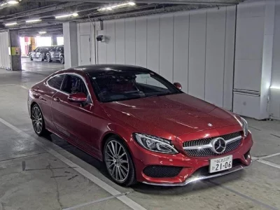 Mercedes-Benz C CLASS  с аукциона в Японии