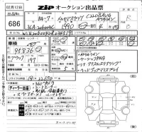 Mercedes-Benz C CLASS лот № 686 оценка R  с аукциона в Японии 6