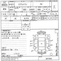 Suzuki EVERY лот № 80025 оценка R  с аукциона в Японии 3